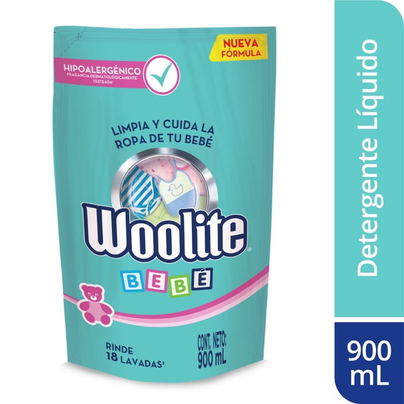 Detergente Woolite x900ml Liquido Baby Doy Pack