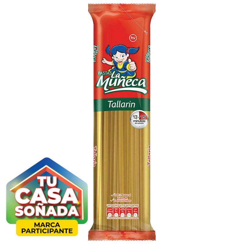 Pasta La Muñeca x250g Tallarin