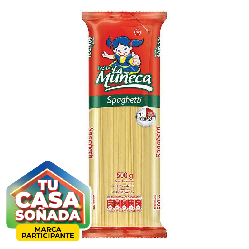 Pasta La Muñeca x500g Spaguetti