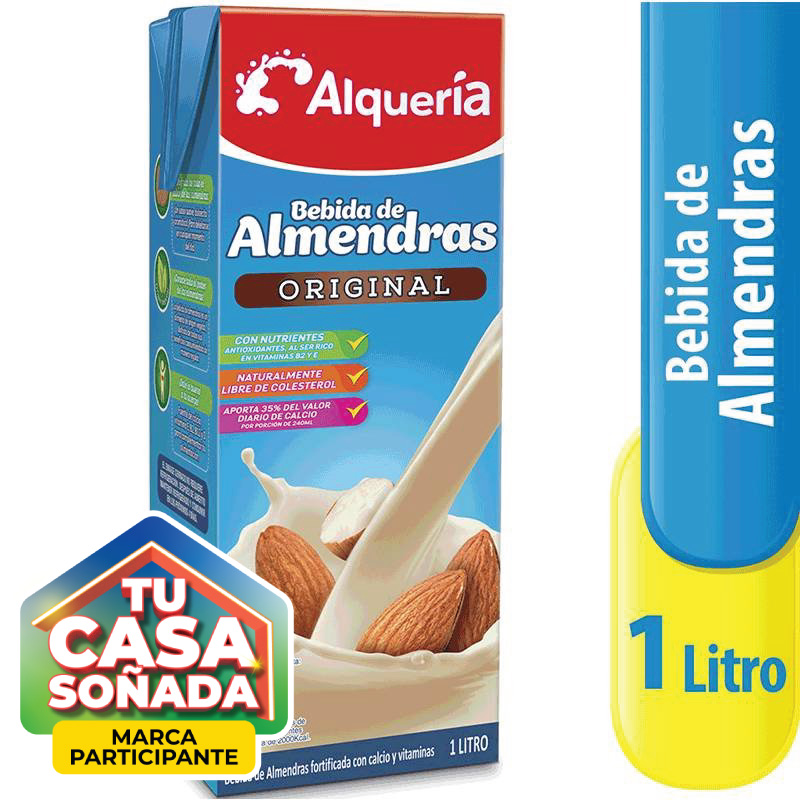 Bebida Almendras Alqueria x1000ml