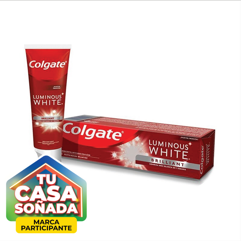 Crema Dental Colgate x125ml Luminos White