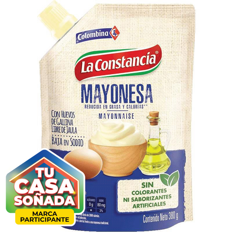 Mayonesa La Constancia x380G Doypack