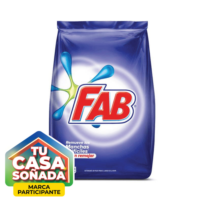 Detergente Fab x4000g Floral