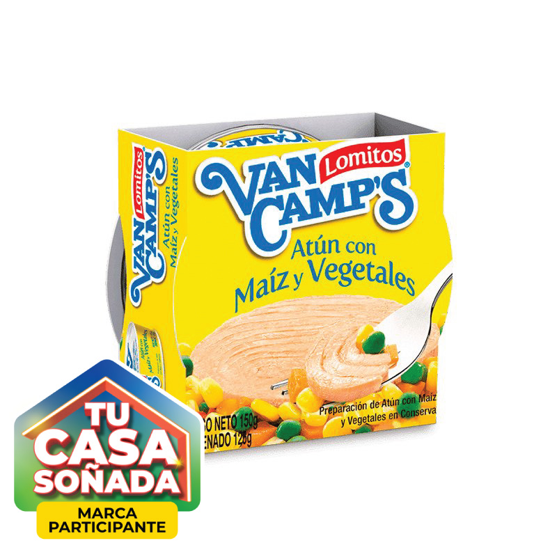 Atun Van Camps x150g Con Vegetales