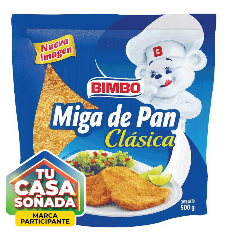 Miga De Pan Bimbo x500g