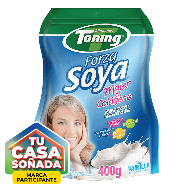 Complemento Forza Soya Toning x400g Mujer