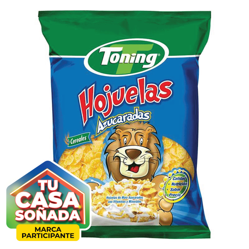 Cereal Toning x1000g Hojuelas Azucaradas