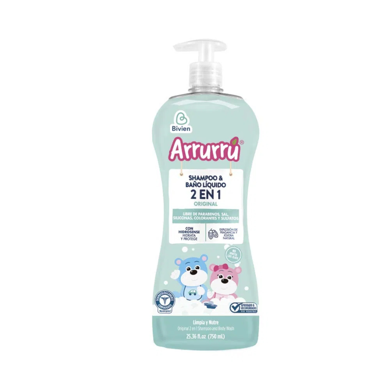 Shampoo Arrurru x750ml Original 2en1