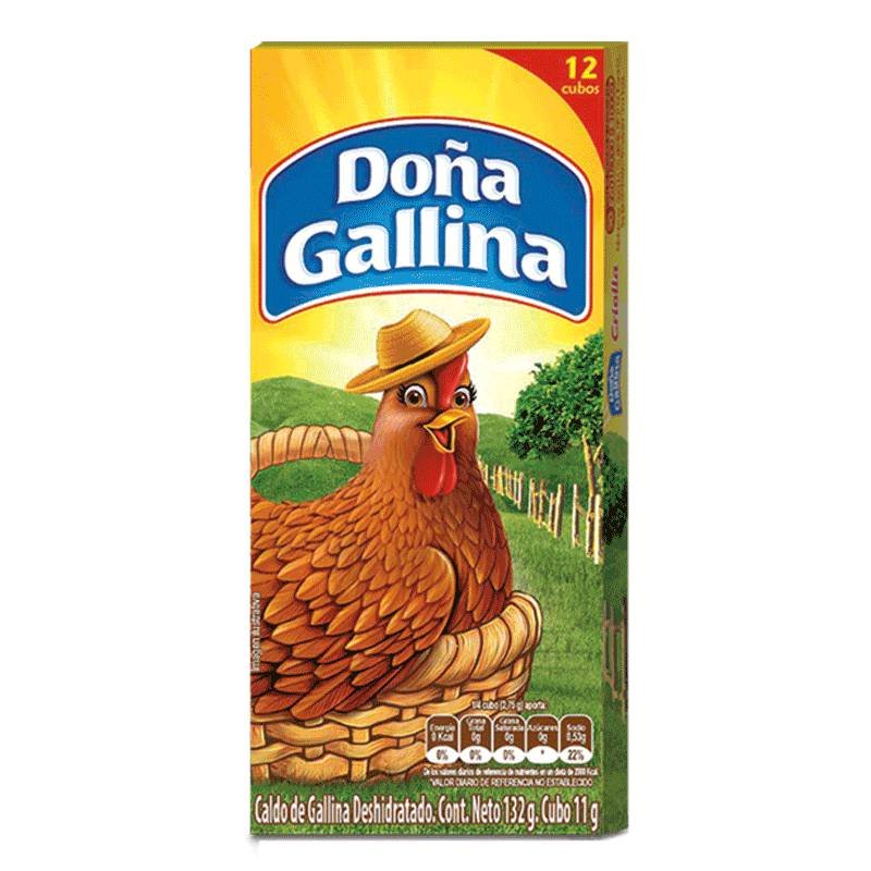 Caldo Doña Gallina x12Unidades