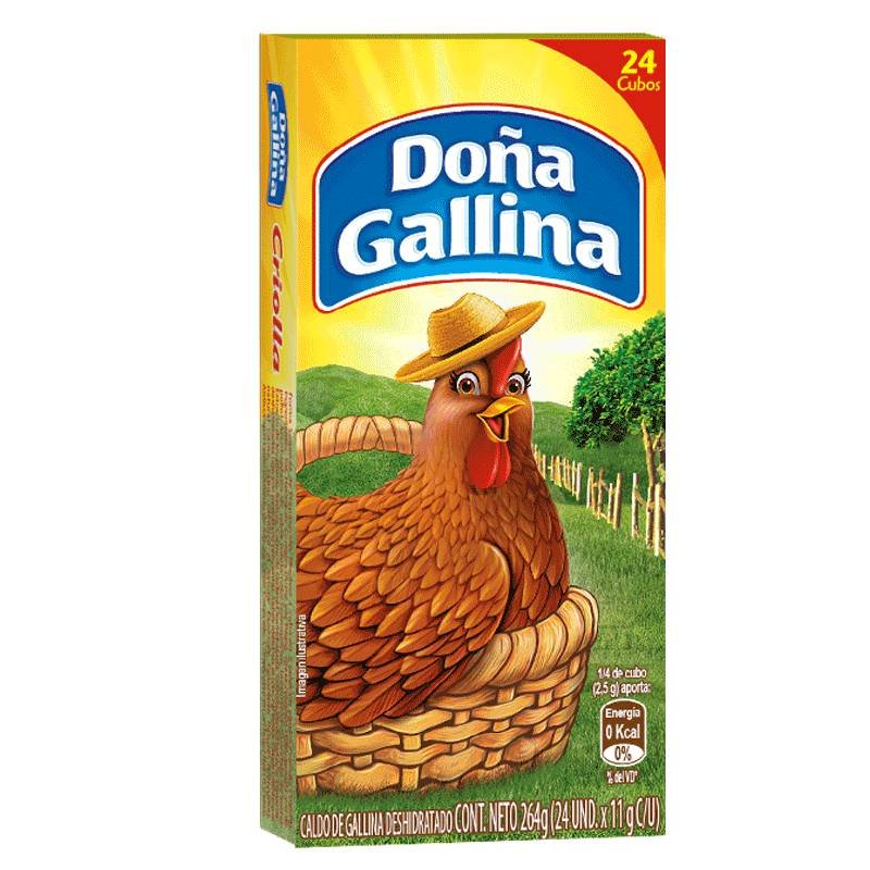 Caldo Doña Gallina x24Unidades
