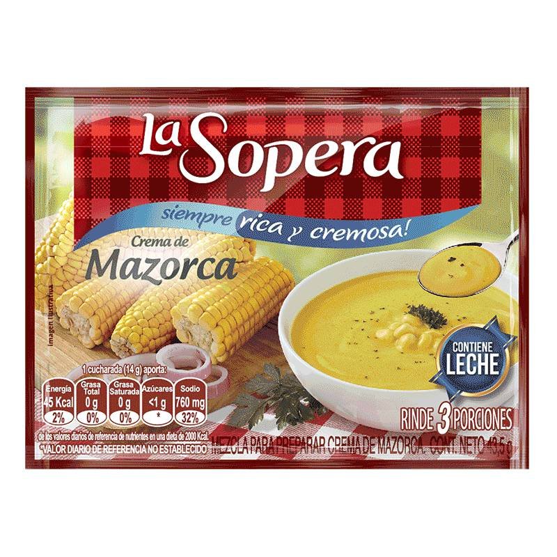 Crema La Sopera x3p Mazorca Tierna 43.5g