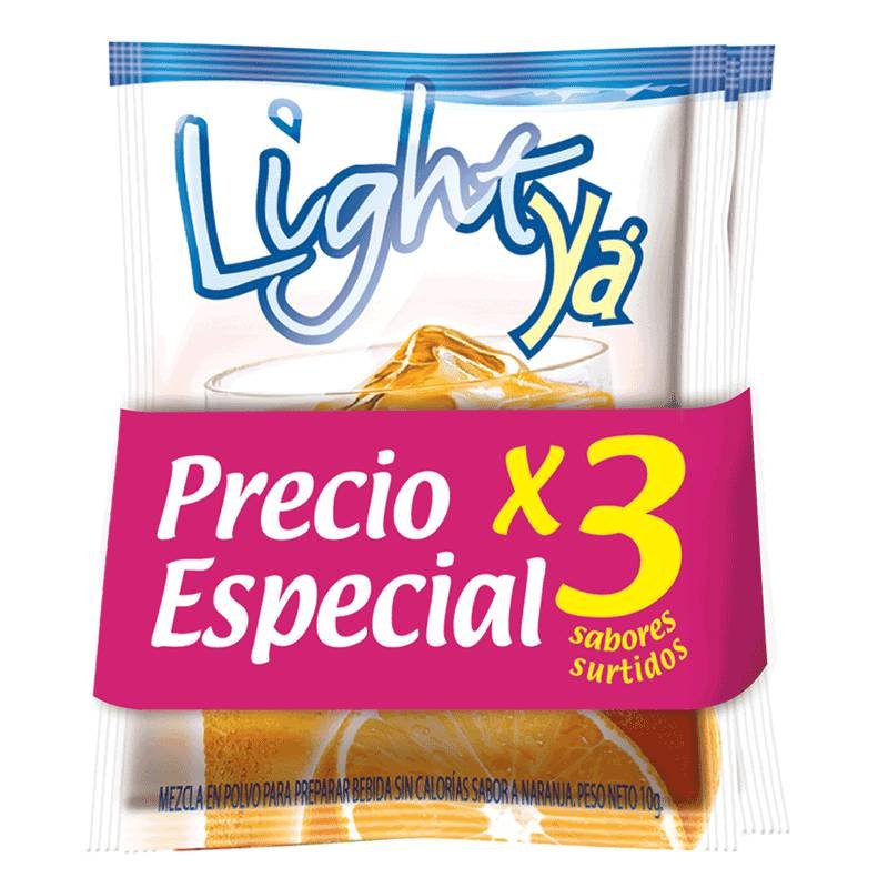 Refresco Lightya 3x1lt Surtido Precio Especial