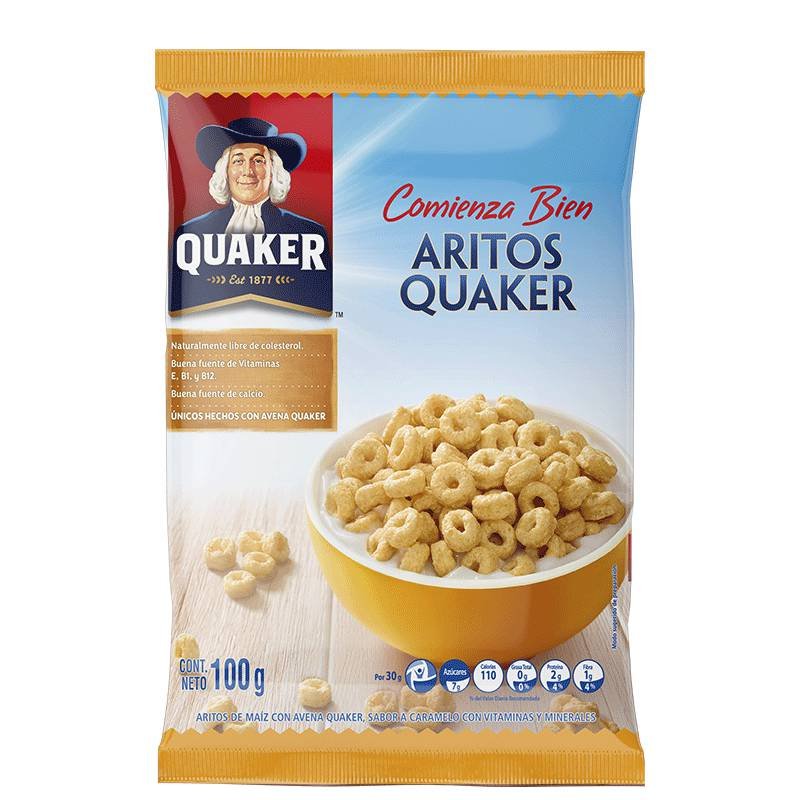 Cereal Quaker x100g Aritos