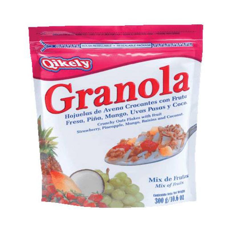 Granola Qikely X300g Mix De Frutas