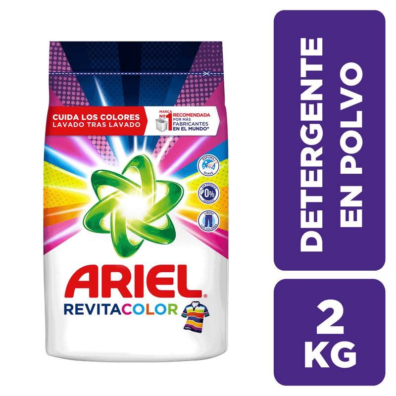 Detergente Ariel x2000g Revitacolor