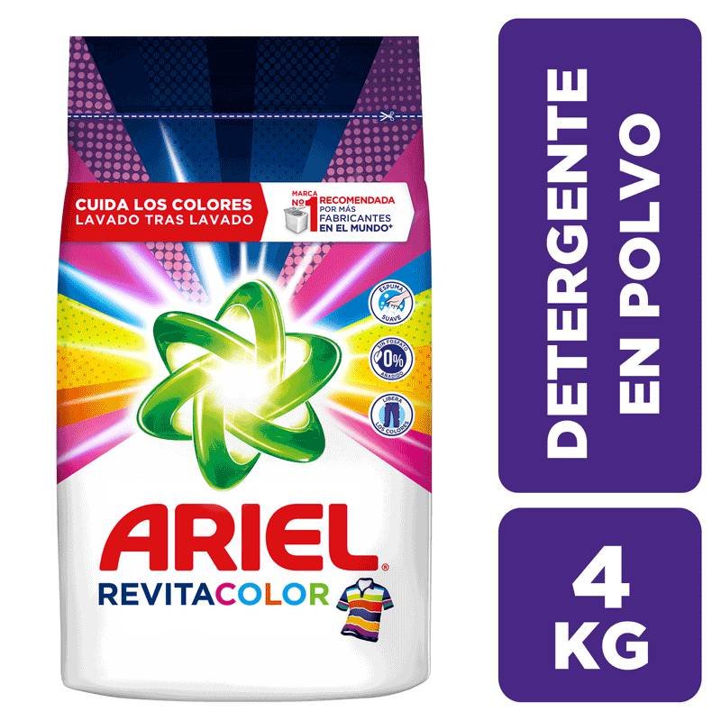 Detergente Ariel x4000g Revitalizador