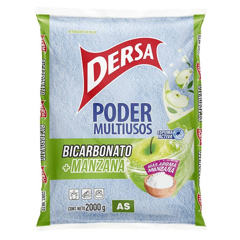 Detergente As x2000g Bicarbonato Manzana