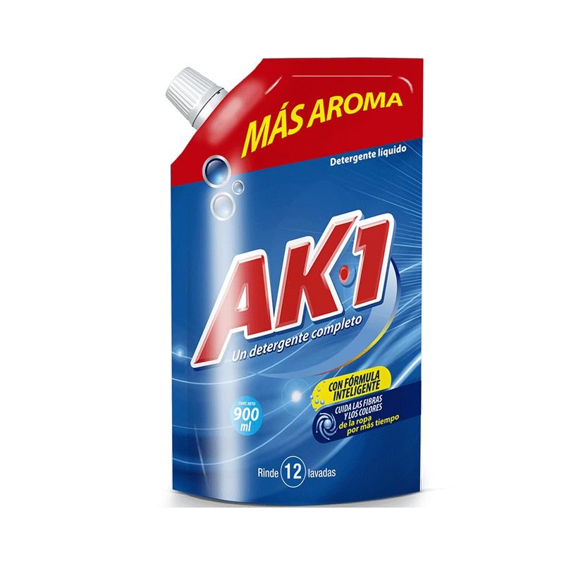 Detergente Ak 1 x900ml Liquido Doy Pack