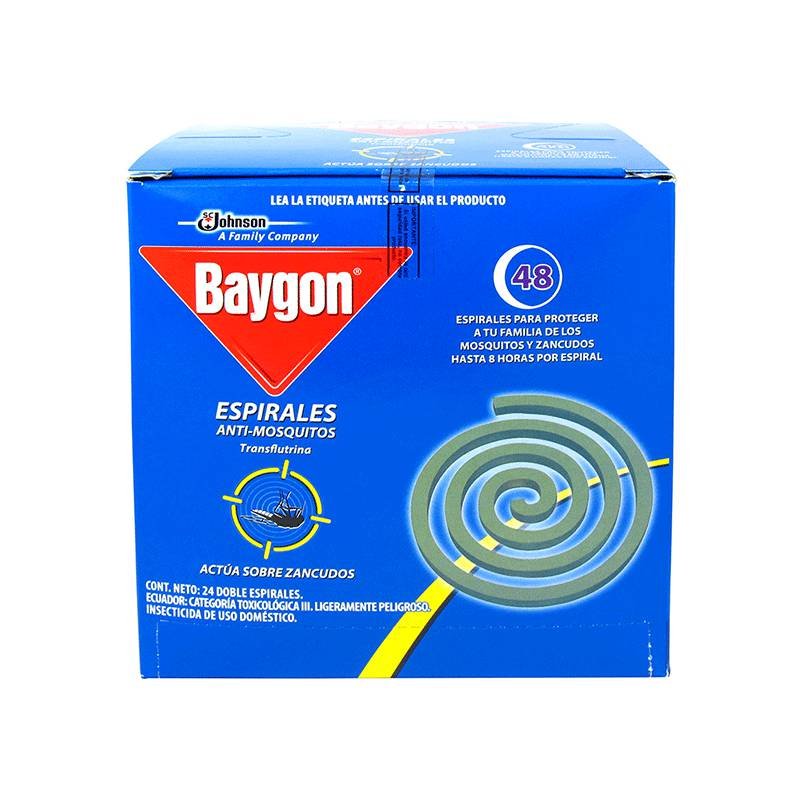 Insecticida Baygon x48und Espiral