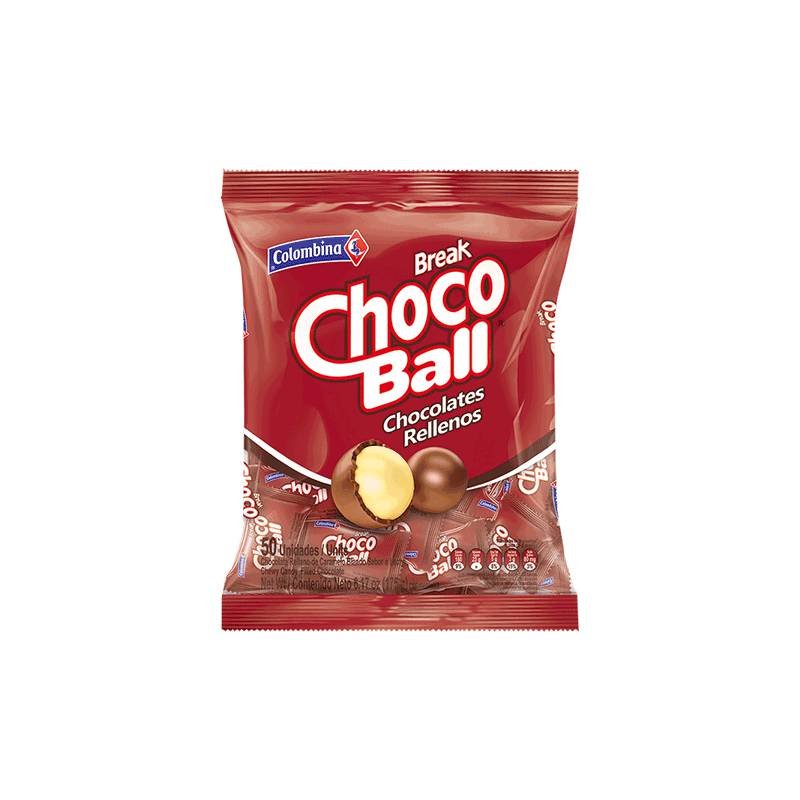 Chocolatina Chocobreak X50unidades Ball 175g