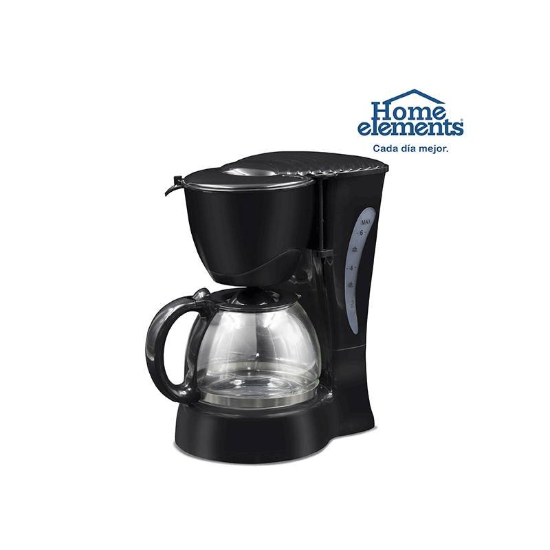 Cafetera Home Elements x6tz Negra Referencia He 7025