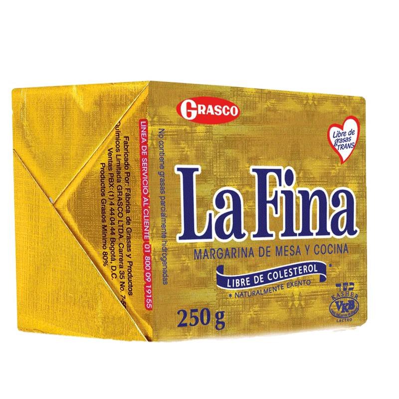 Margarina La Fina x250g