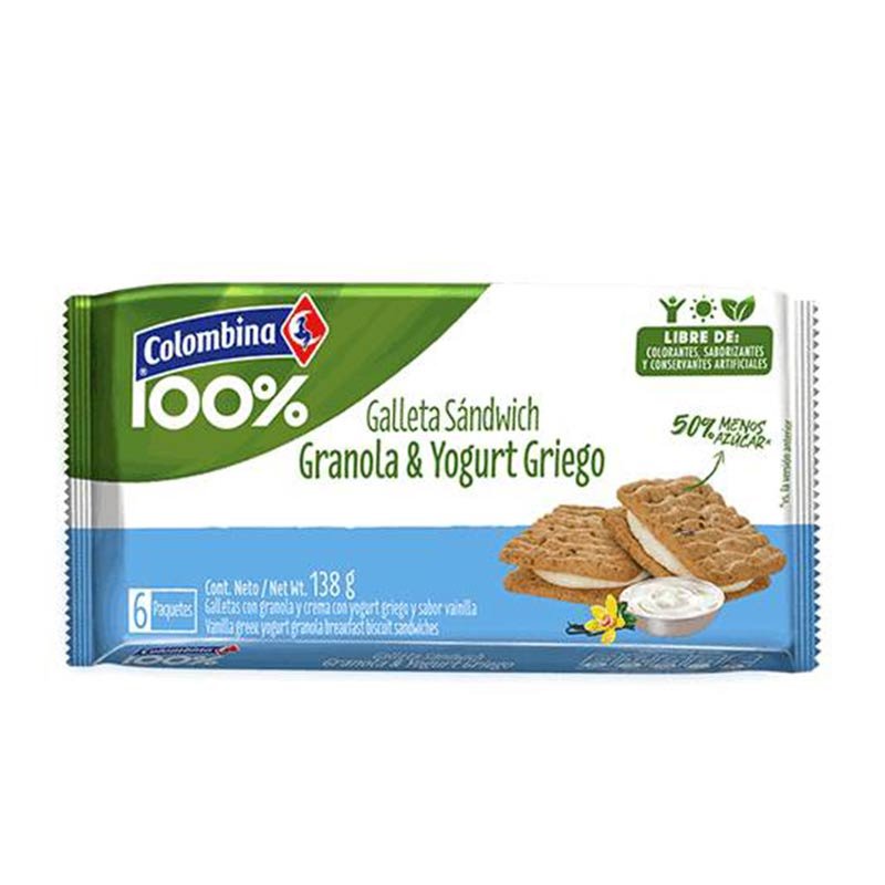 Galleta Crakeñas X138g Yogurt Griego