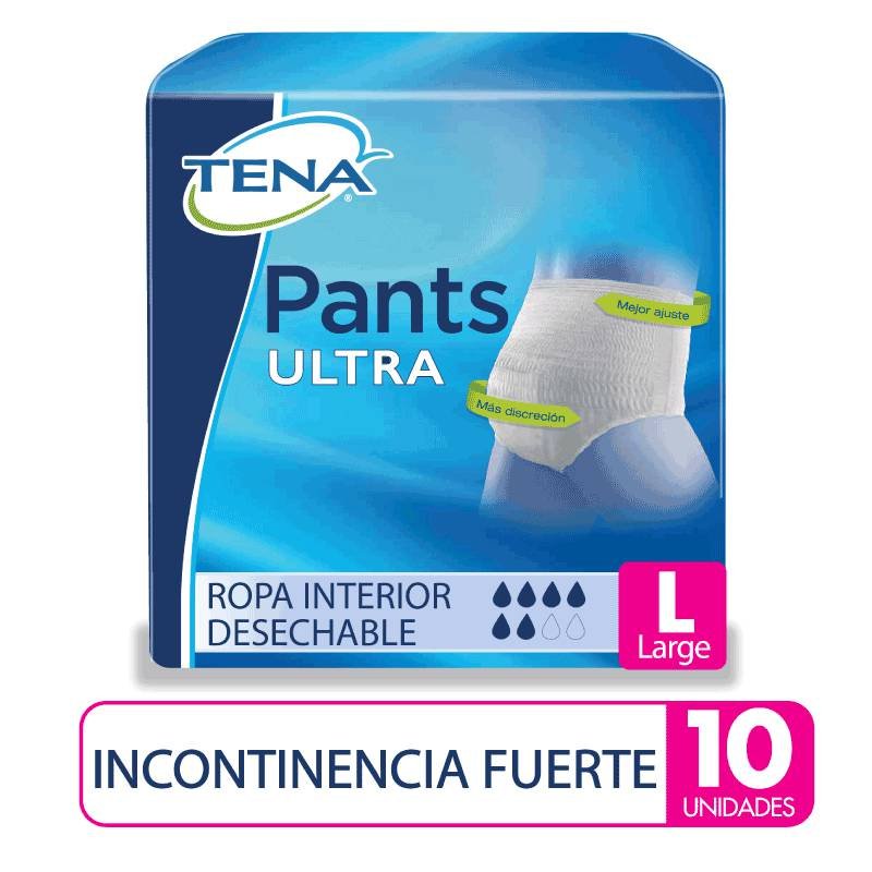 Absorbente Tena x10Unidades Talla L Pants Ultra