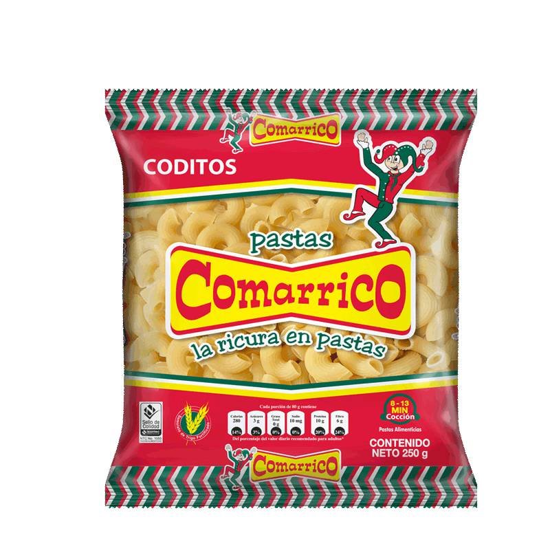 Pasta Comarrico x250g Codos