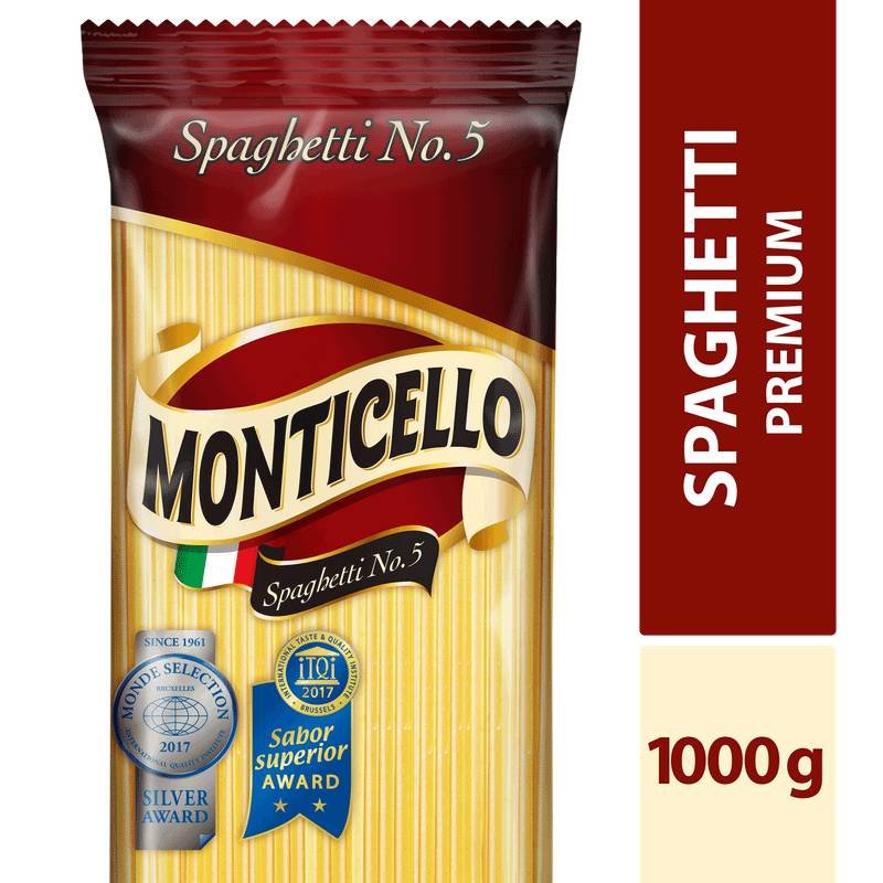 Pasta Monticello x1000g Spaguetti