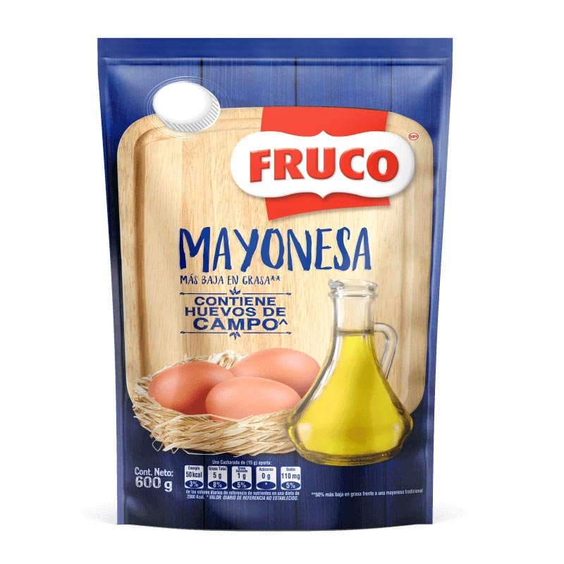Mayonesa Fruco x600G Doypack