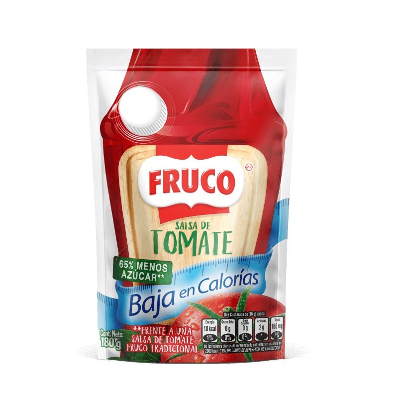 Salsa De Tomate Finas Fruco x180g Baja Calorias