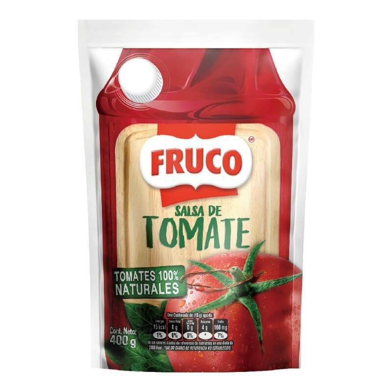Salsa De Tomate Finas Fruco x400G Doypack