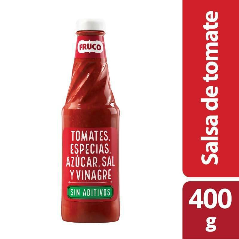 Salsa De Tomate Finas Fruco x400G Frasco