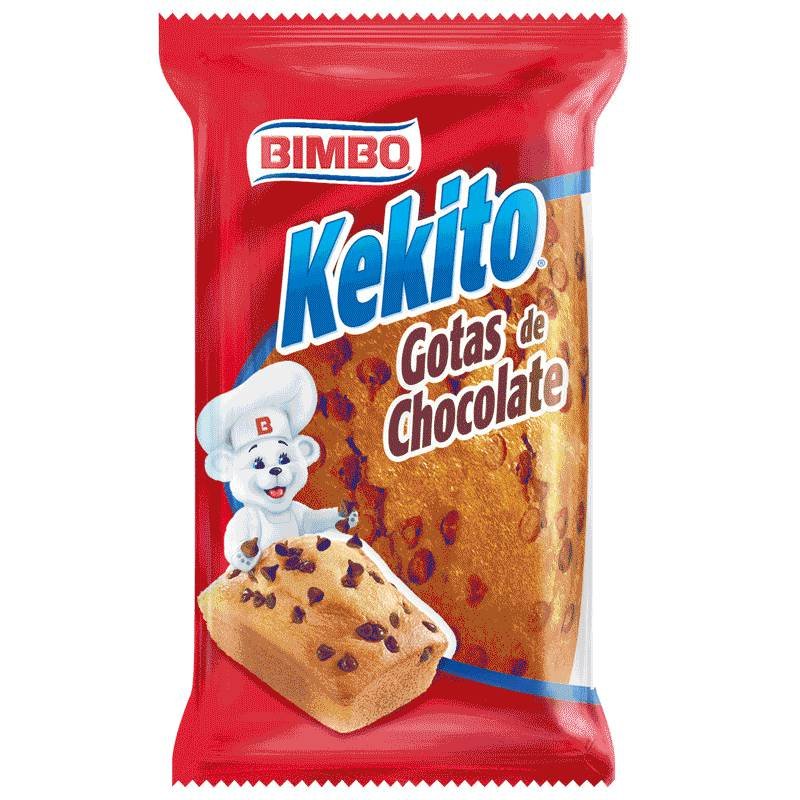Ponque Bimbo X50g Kekito Gotas Y Chocolate